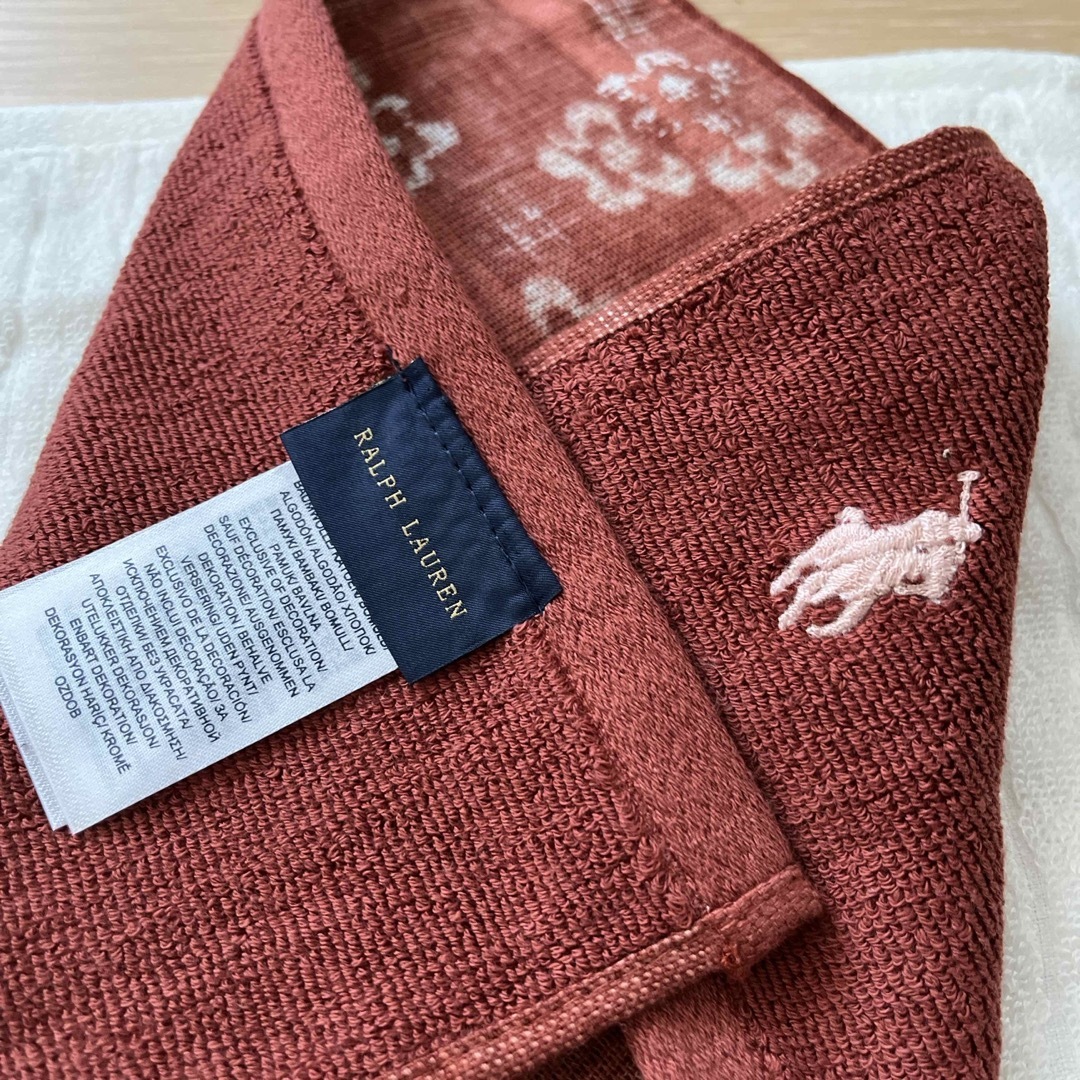 POLO RALPH LAUREN(ポロラルフローレン)の3点セット　靴下&タオルハンカチ2枚 レディースのファッション小物(その他)の商品写真