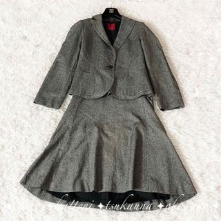 AMACA - アマカ スカートスーツ ウール シルク カシミヤ フォーマル