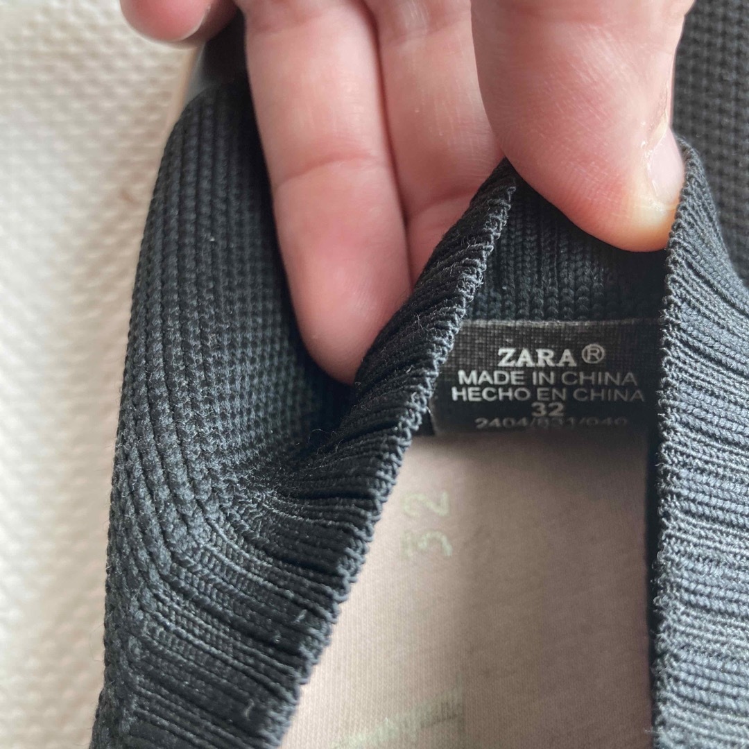 ZARA KIDS(ザラキッズ)のZARA キッズ  スニーカー  ブラック 20.5㎝ キッズ/ベビー/マタニティのキッズ靴/シューズ(15cm~)(スニーカー)の商品写真