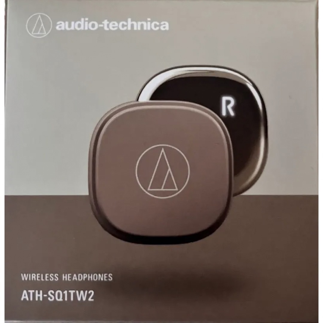 audio-technica ATH-SQ1TW2 　カフェラテ　新品