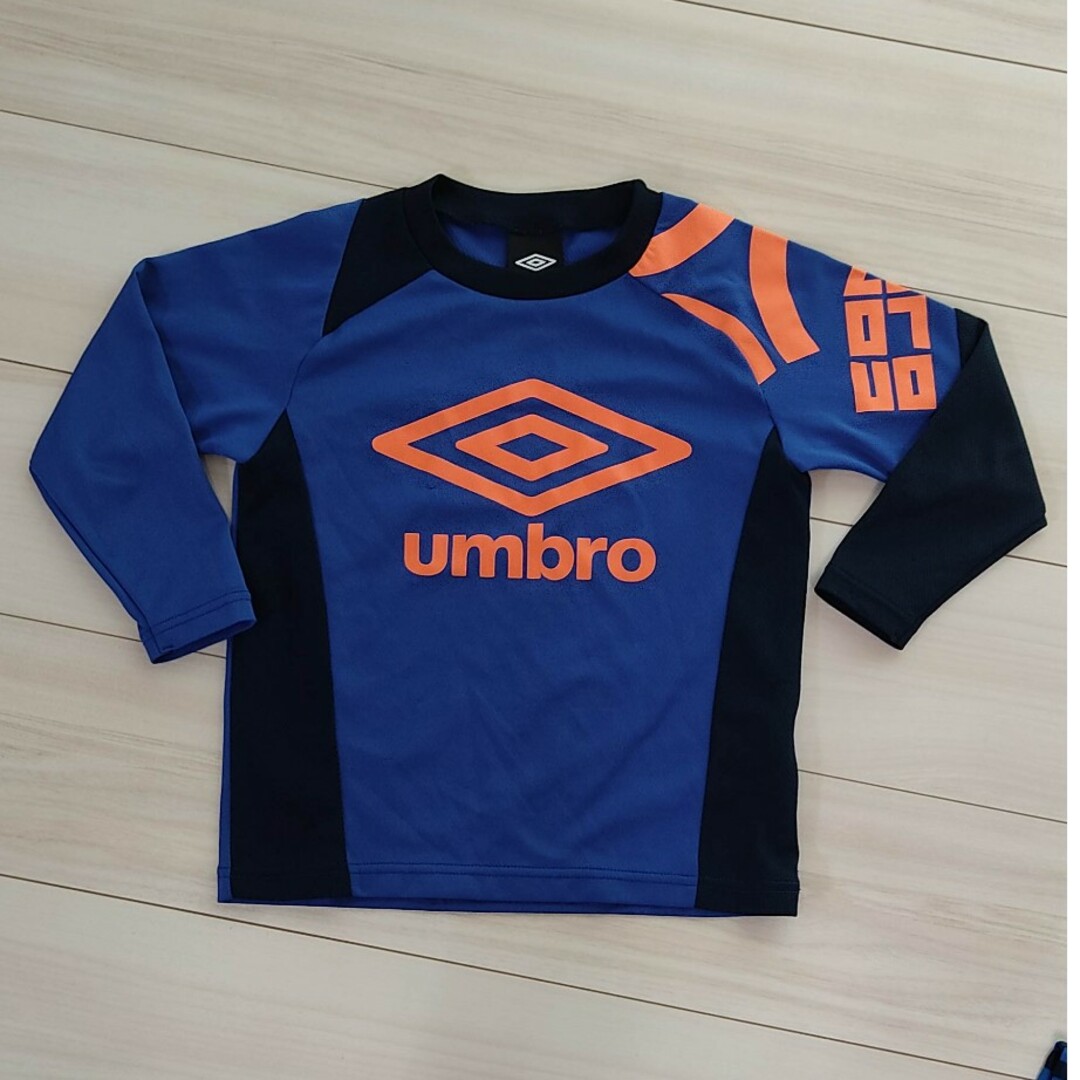 UMBRO(アンブロ)の120cm スポーツウェア　長袖半袖3枚セット サッカー スポーツ/アウトドアのランニング(ウェア)の商品写真