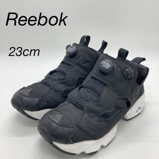リーボック(Reebok)の美品✨ Reebok リーボック インスタ ポンプフューリー 黒23cm(スニーカー)