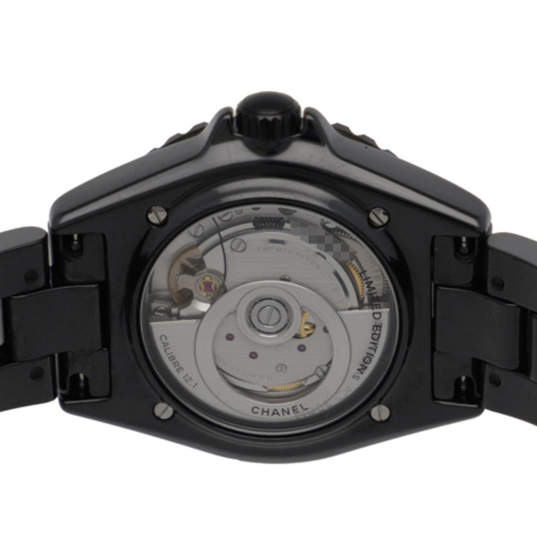 【117748】CHANEL シャネル  H7989 J12 インターステラー  ブラックダイヤル CE 自動巻き 純正ボックス 腕時計 時計 WATCH メンズ 男性 男 紳士