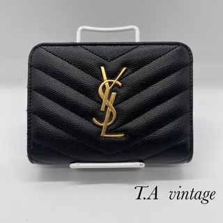 ✴︎✴︎サンローラン YSL 折財布 二つ折り 美品 ピンク✴︎