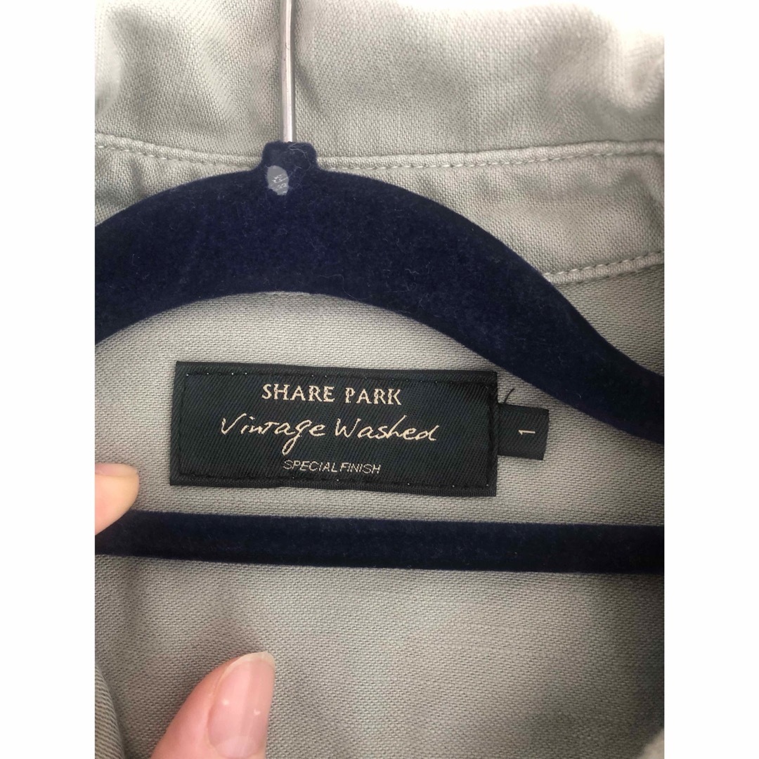 ZARA(ザラ)の SHARE PARK シェアパーク　シャツサイズ1 レディースのトップス(シャツ/ブラウス(長袖/七分))の商品写真