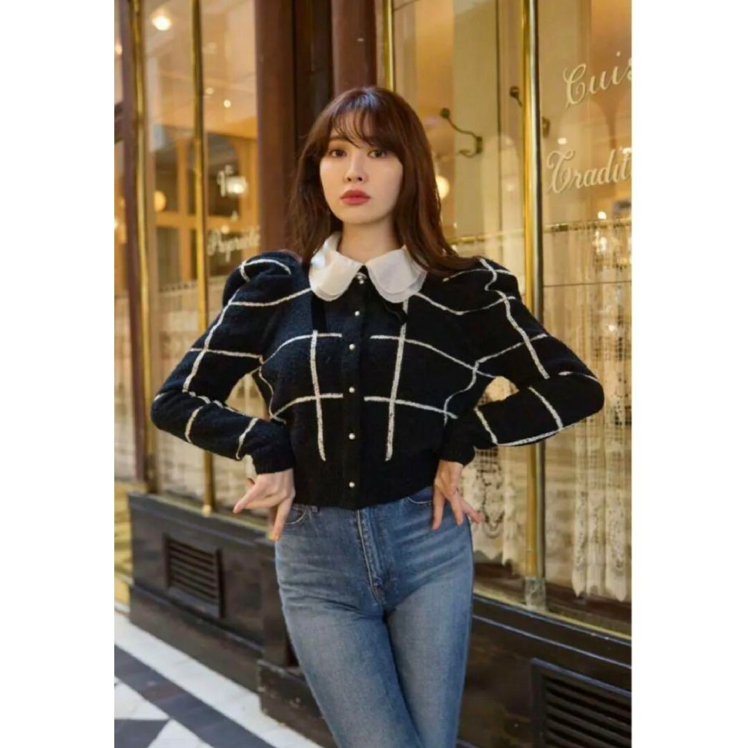 Her lip to - Her lip to/Crillon Boucle Cardiganの通販 by ぽむshop
