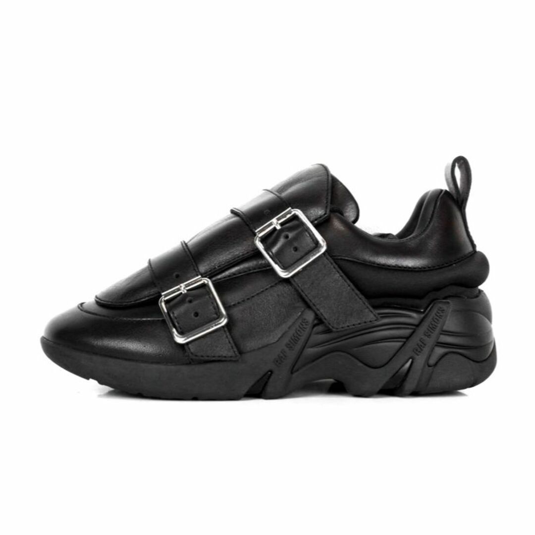 ラフシモンズ RAF SIMONS ■ 【 RUNNER Antei 22 HR740004L 】 ランナー アンテイ レザー ローカット スニーカー 29333285cmアウトソール最大横