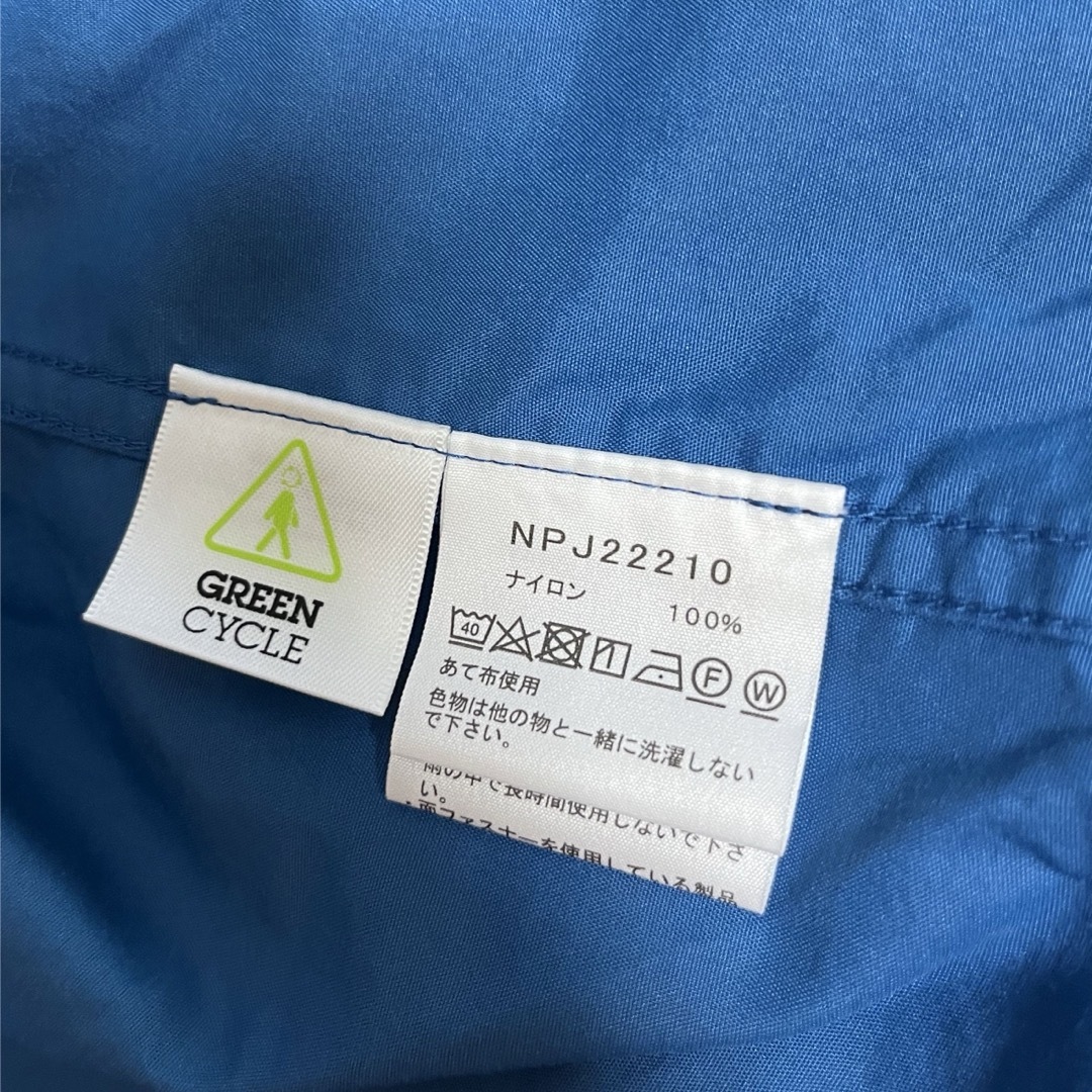 THE NORTH FACE(ザノースフェイス)の新品THE NORTH FACE 150cm コンパクトジャケット パンフブルー キッズ/ベビー/マタニティのキッズ服男の子用(90cm~)(ジャケット/上着)の商品写真