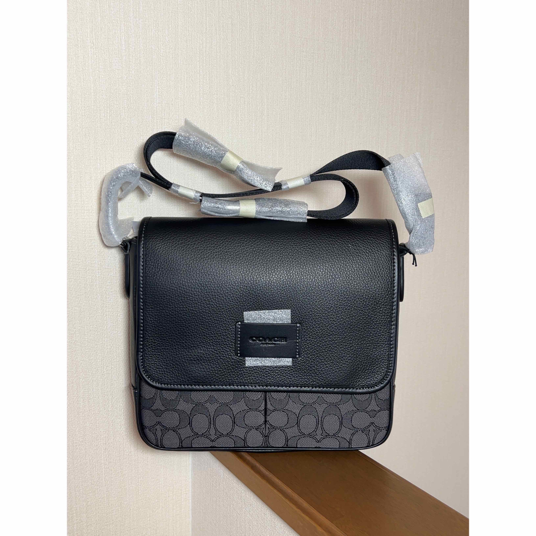 COACH - 新品未使用COACHコーチ メンズ ショルダーバッグ モノグラム
