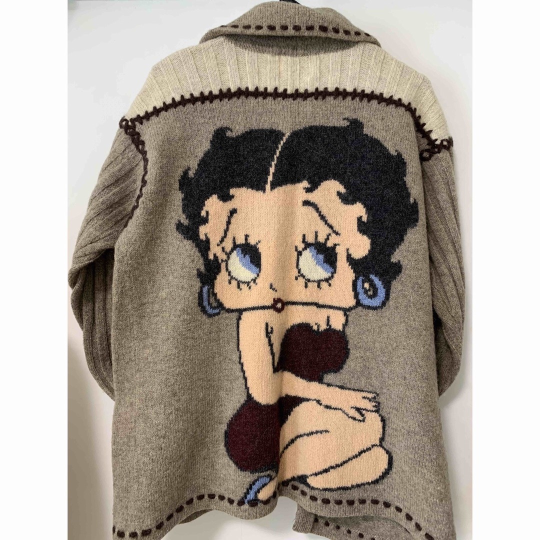 ベティちゃん　BETTY BOOP カーディガン　レア