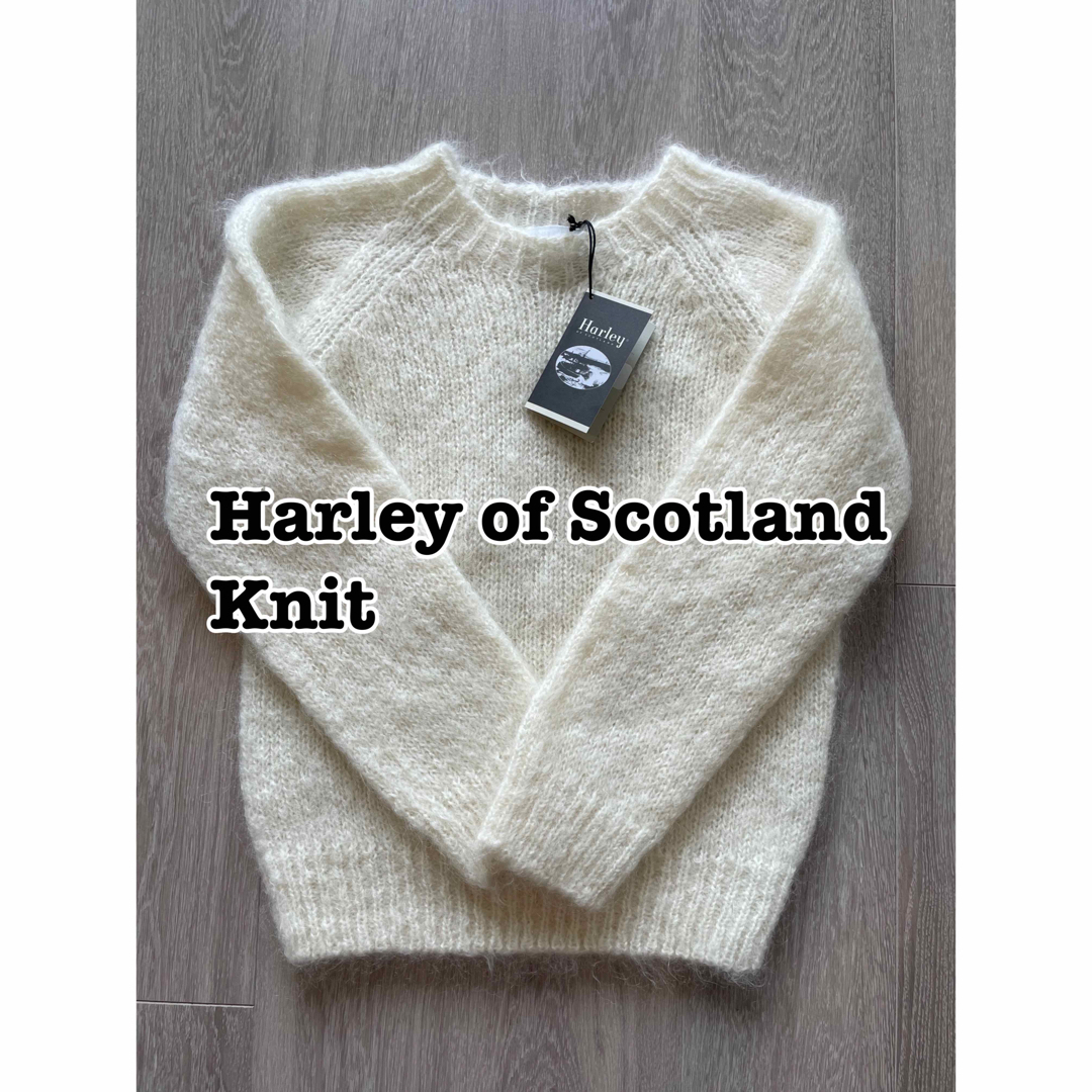 新品未使用　Harley of Scotland  Knit モヘア
