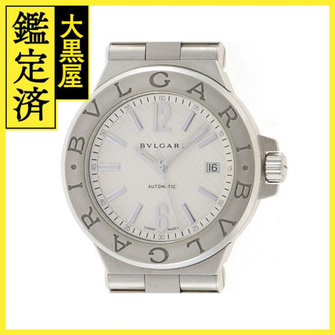 【BVLGARI】ブルガリ ディアゴノ デイト DG40S 自動巻き メンズ_717290【ev20】