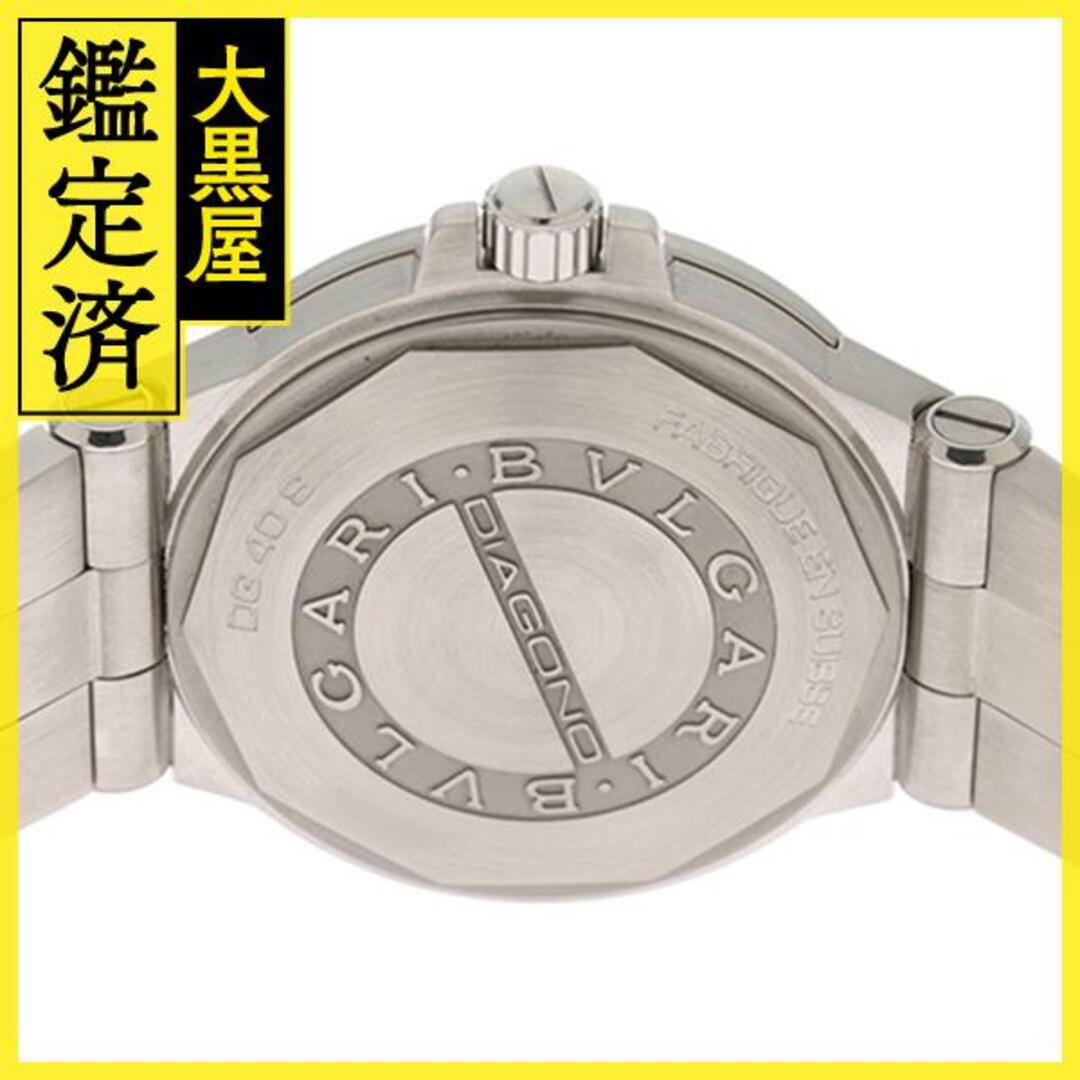 【BVLGARI】ブルガリ ディアゴノ デイト DG40S 自動巻き メンズ_717290【ev20】