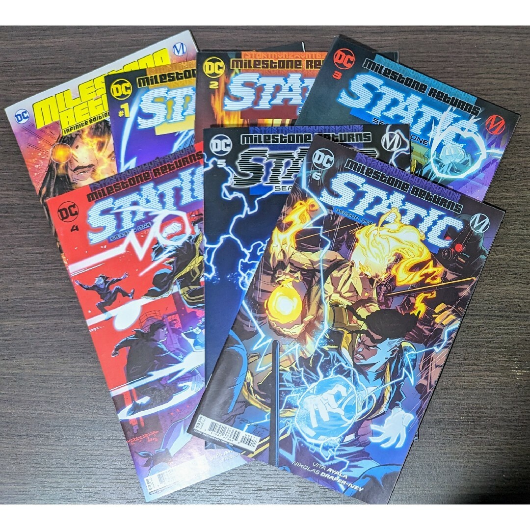 【アメコミ 7冊セット】Static エンタメ/ホビーの漫画(アメコミ/海外作品)の商品写真