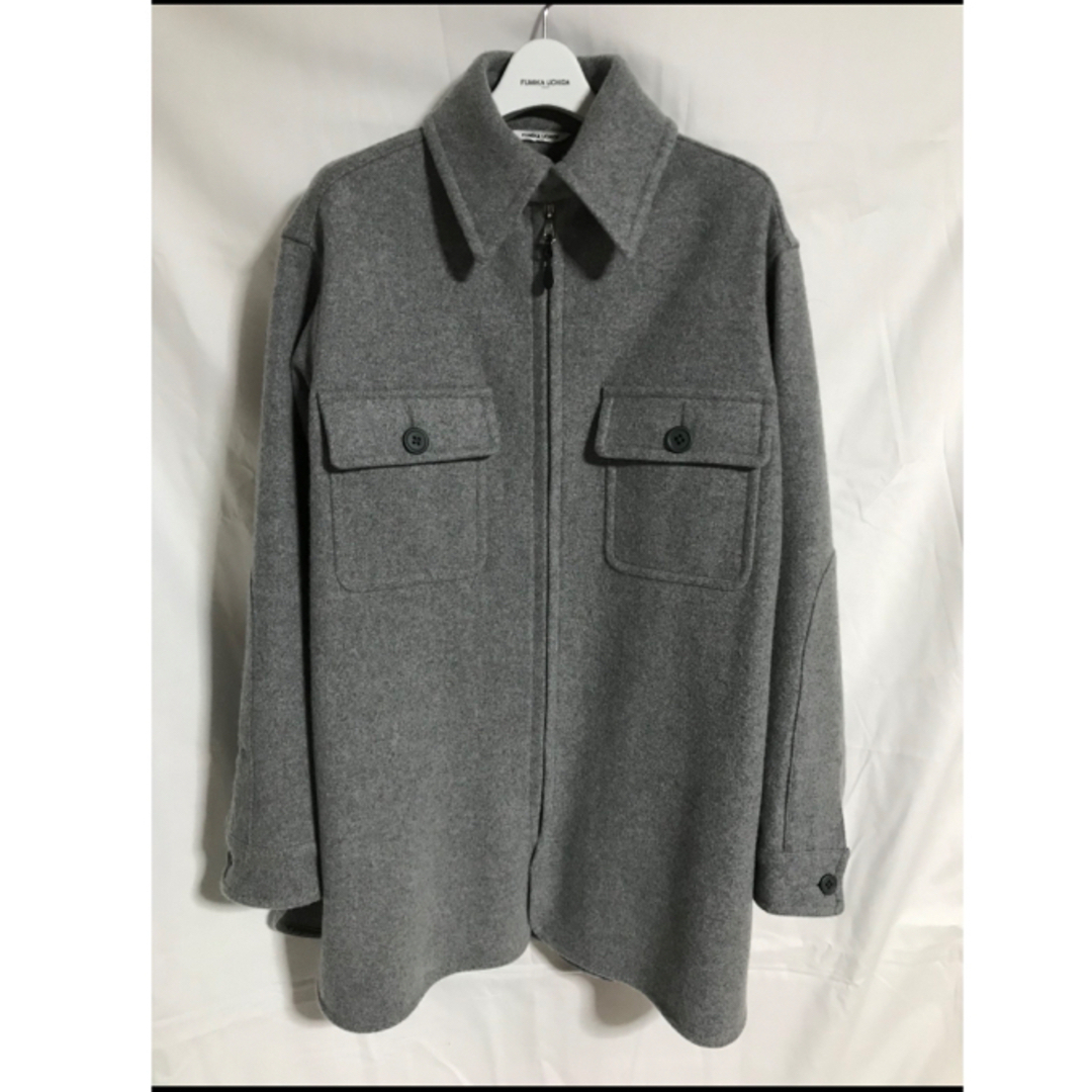 フミカウチダWOOL FLANO DOUBLE BREASTED JACKET