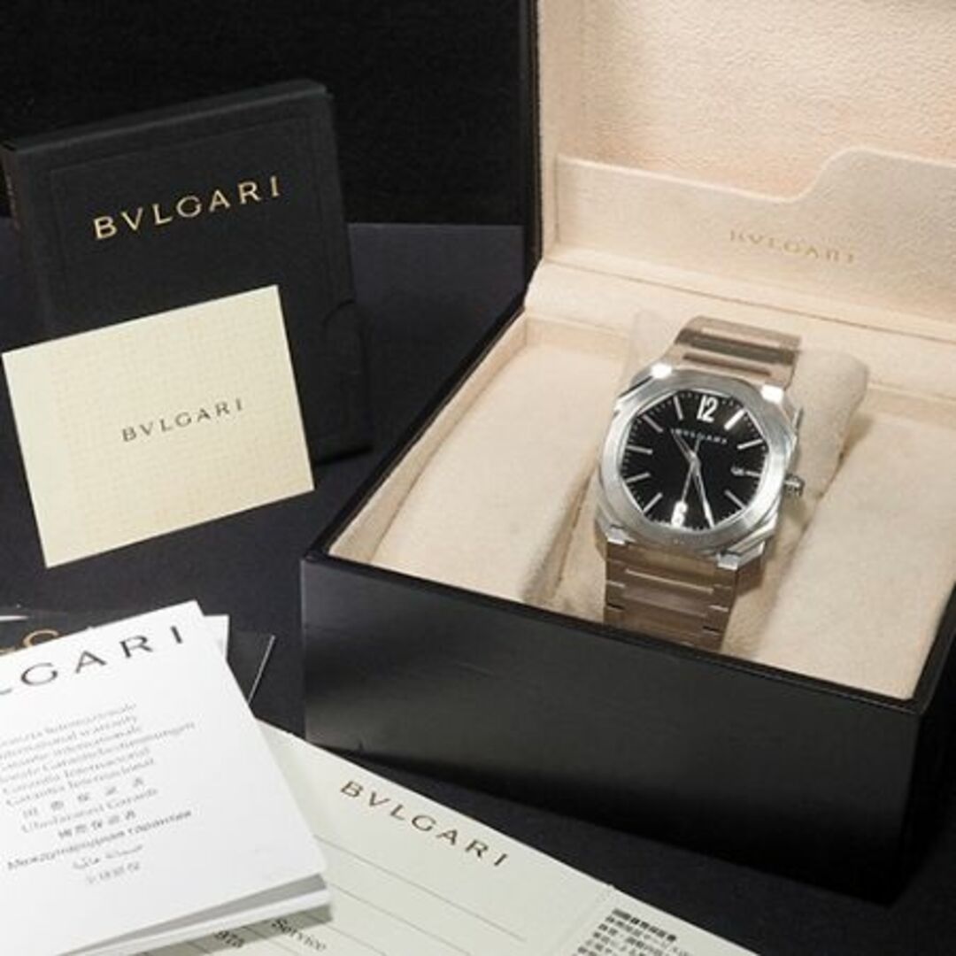 BVLGARI(ブルガリ)のブルガリ BVLGARI オクト 102031 BGO41BSSD 仕上済 美品 メンズの時計(腕時計(アナログ))の商品写真