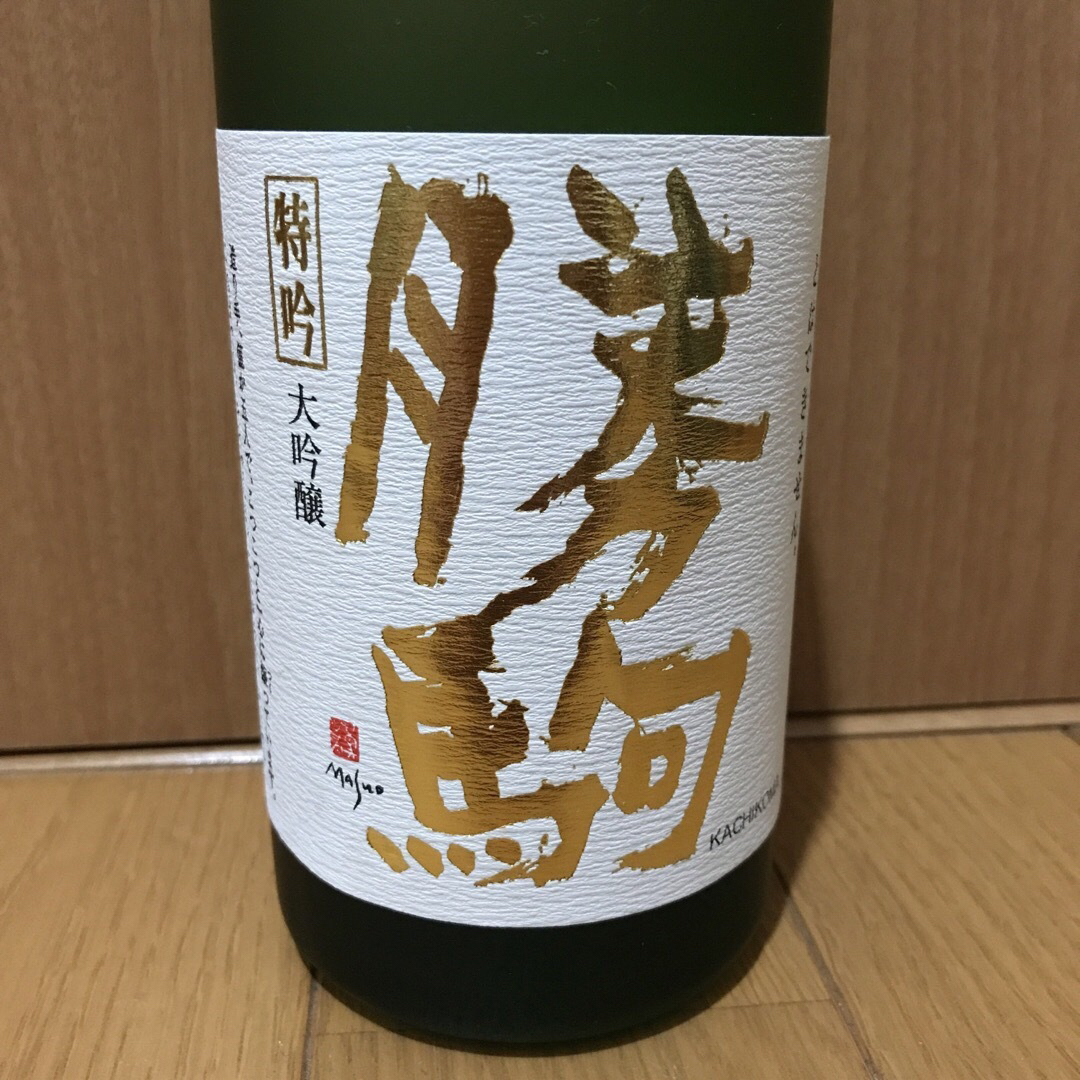 日本酒　勝駒　特吟　一升　12/31まで出品