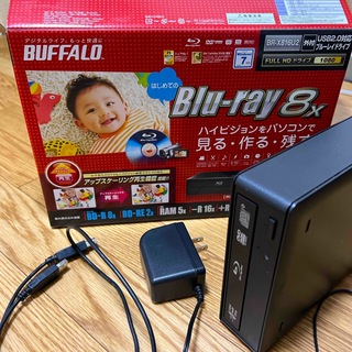 バッファロー(Buffalo)のBUFFALO 外付型ブルーレイドライブ BR-X816U2 USB接続(PC周辺機器)