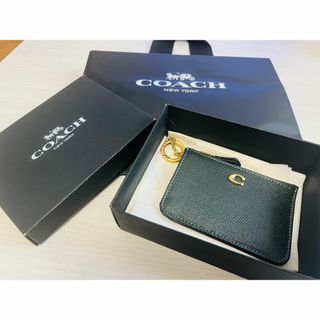 COACH カードケース パスケース 新品 未使用 ピンク CH145