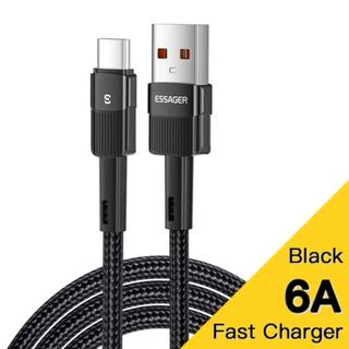 Essager 6A タイプ C USB ケーブル高速充電(その他)