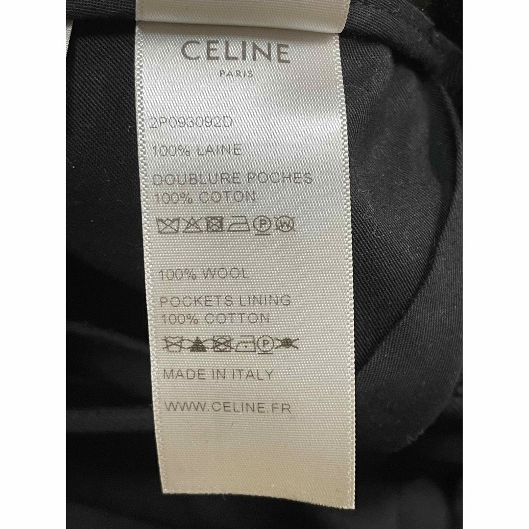 celine - 19SS Celine ウール100 ニューウェーブパンツ 44 スラックス