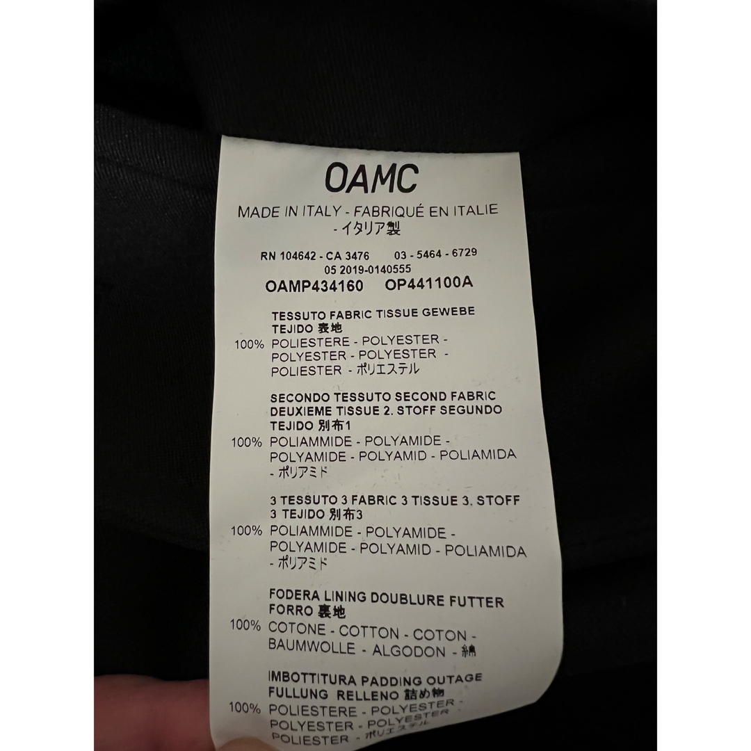 OAMC - OAMC 19AW tusk coat コートモーガン蔵人着用の通販 by OAMC - OAMC 19AW tusk coat コートモーガン蔵人着用の通販 by