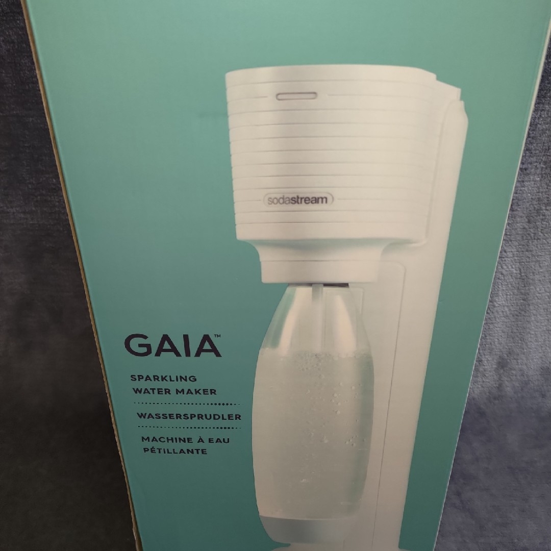 ソーダストリーム　ガイア　Sodastream GAIA 未使用新品　ホワイト