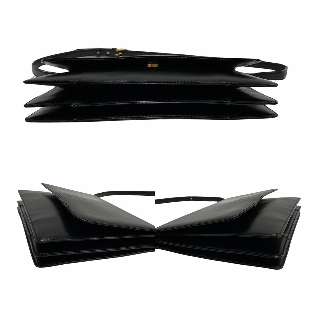 LOEWE - 極 美品 LOEWE ロエベ アナグラム ロゴ カーフレザー 本革