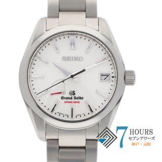 セイコー(SEIKO)の【117046】SEIKO セイコー  SBGA129 GS  AJHH 限定369本 雪白ダイヤル SS スプリングドライブ 純正ボックス 腕時計 時計 WATCH メンズ 男性 男 紳士【中古】(腕時計(アナログ))