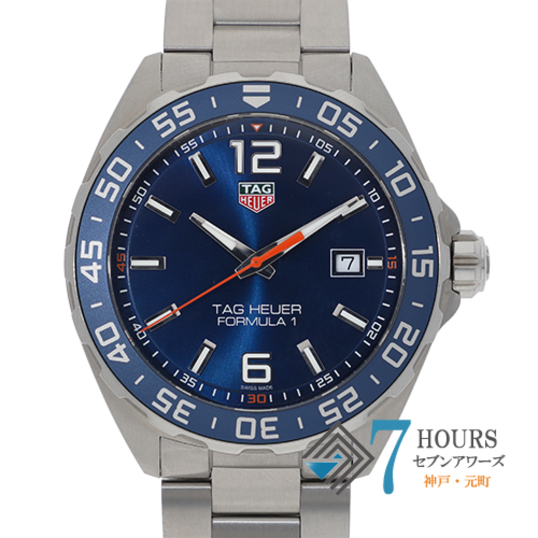 【117097】TAG HEUER タグホイヤー  WAZ1010 フォーミュラー1   ブルーダイヤル SS クオーツ 純正ボックス 腕時計 時計 WATCH メンズ 男性 男 紳士