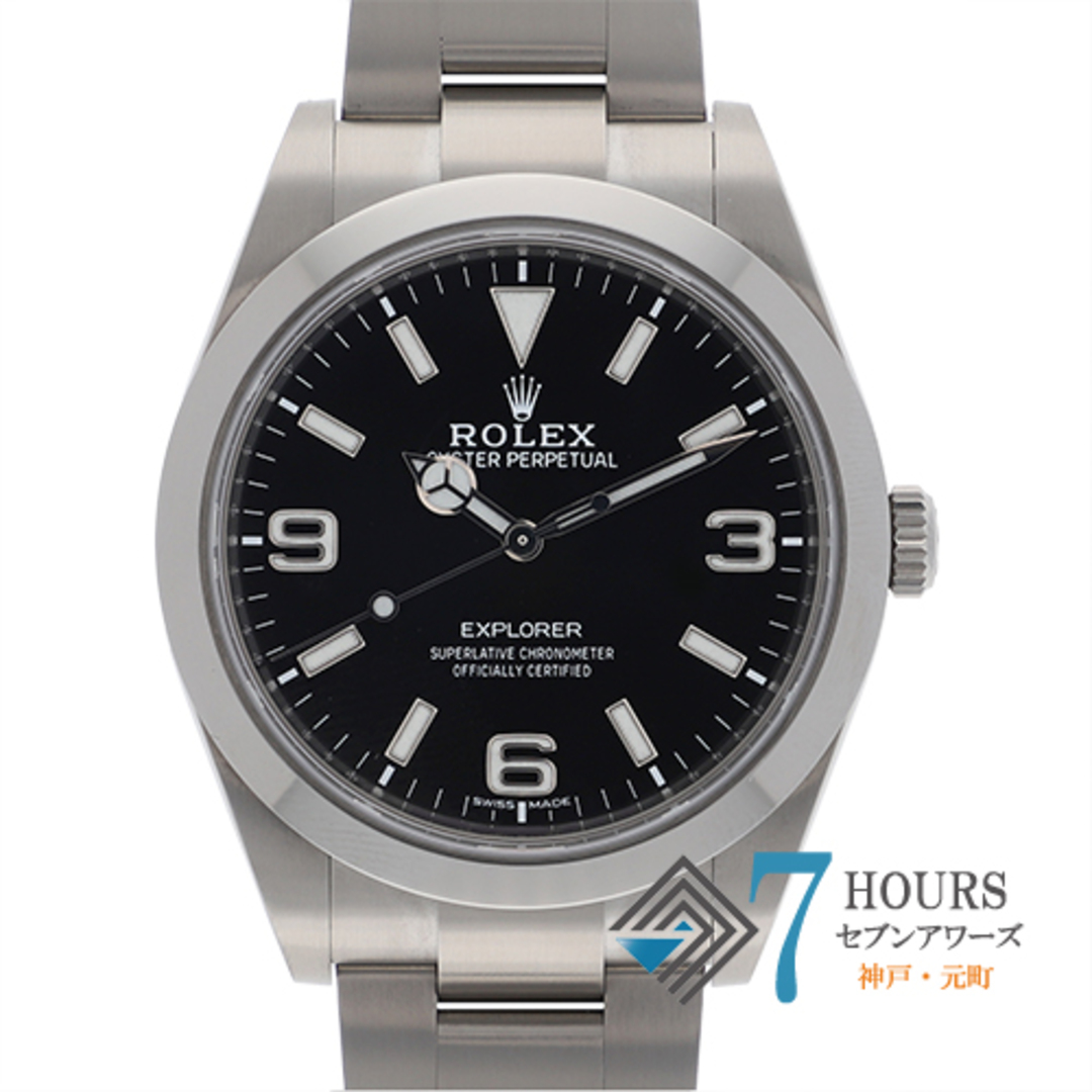 【117204】ROLEX ロレックス  214270 エクスプローラー ブラックダイヤル ランダム番 SS 自動巻き ギャランティーカード 当店オリジナルボックス 腕時計 時計 WATCH メンズ 男性 男 紳士