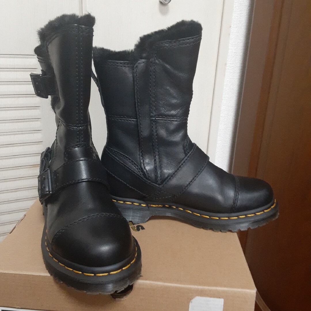 未使用 Dr.Martens 可愛いブーツ サイズ23~24位 黒 - ブーツ