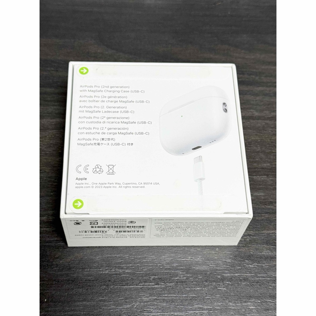 Apple - 新品 未開封 AirPods Pro 第2世代 USB-C MTJV3J/Aの通販 by ...