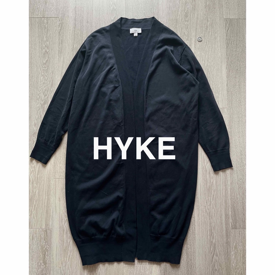HYKE - 美品 HYKE ロングカーディガンの通販 by ｜ハイクならラクマ