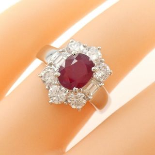 PT ルビー リング 0.62CT