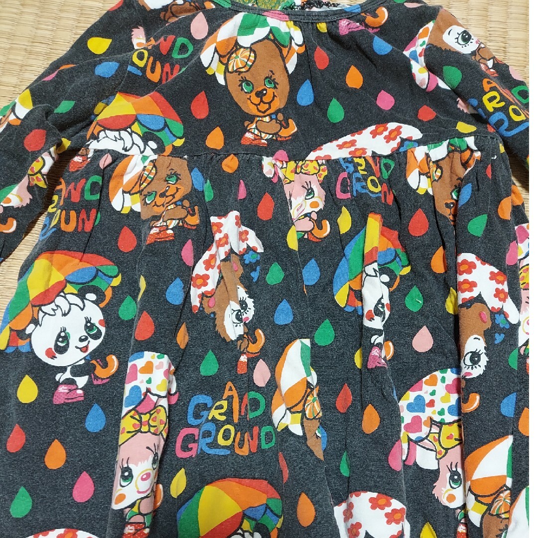 ワンピース キッズ/ベビー/マタニティのキッズ服女の子用(90cm~)(Tシャツ/カットソー)の商品写真