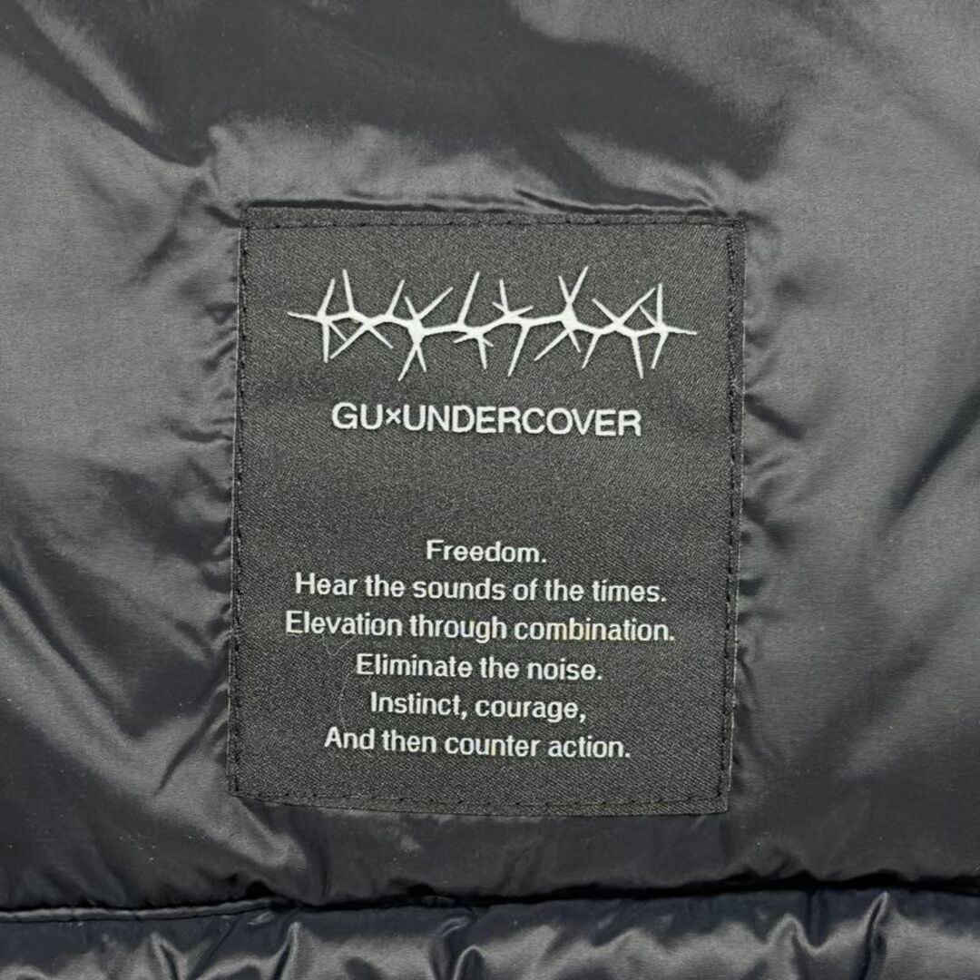 GU × UNDERCOVER アンダーカバー 中綿マフラー ポケット付き