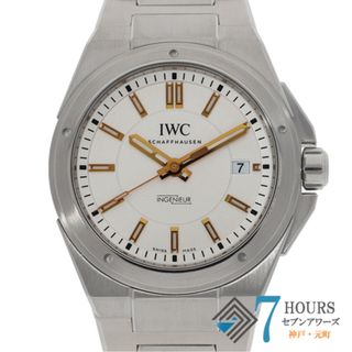 インターナショナルウォッチカンパニー(IWC)の【116662】IWC インターナショナルウォッチカンパニー  IW323906 インヂュニア  シルバーダイヤル SS 自動巻き ギャランティーカード 純正ボックス 腕時計 時計 WATCH メンズ 男性 男 紳士【中古】(腕時計(アナログ))