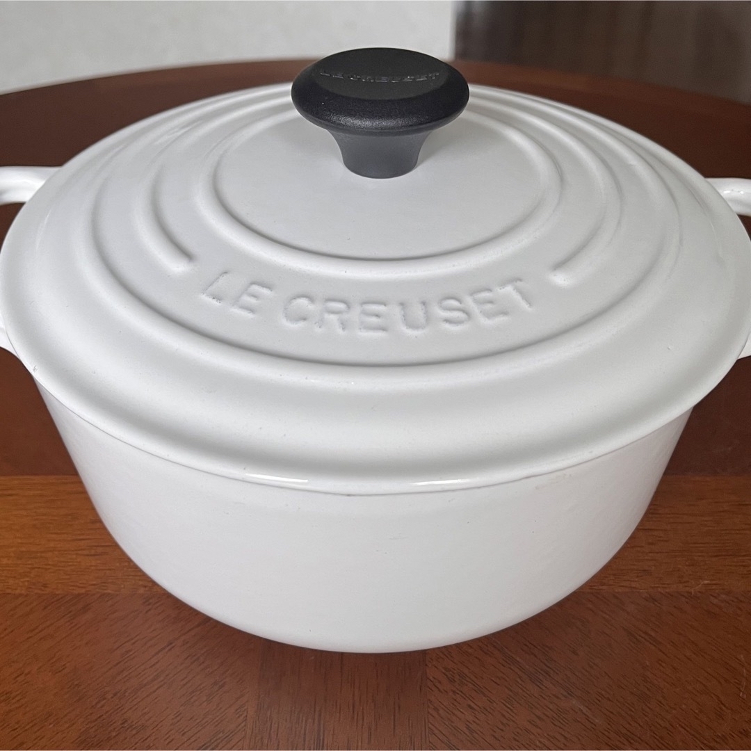 LE CREUSET - 【未使用美品】ルクルーゼ☆ココット・ロンド☆20センチ