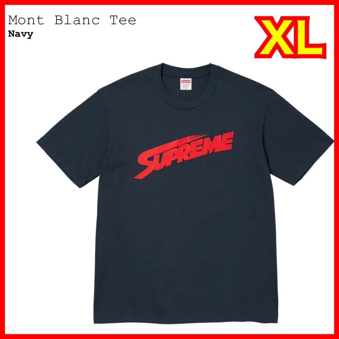 Supreme   Supreme Mont Blanc Tee "Navy"の通販 by ジェラ8's shop