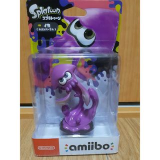 ニンテンドースイッチ(Nintendo Switch)のamiibo イカ ネオンパープル (スプラトゥーンシリーズ)(ゲームキャラクター)