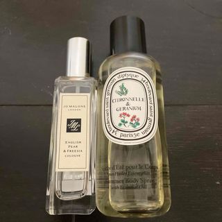 ジョーマローン(Jo Malone)のジョーマローン イングリッシュ ペアー　ディプティック　ゼラニウム　2点セット(香水(女性用))