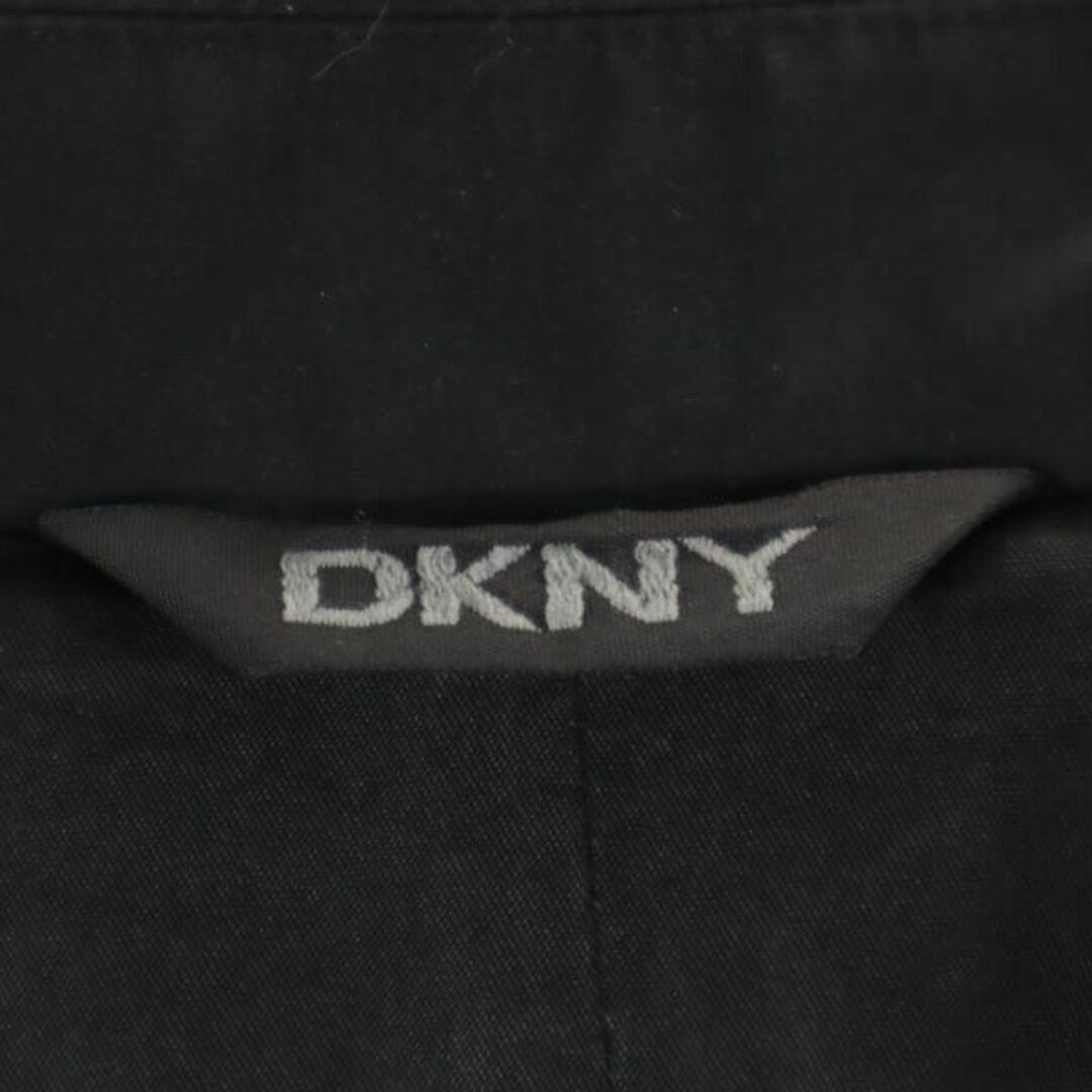 ダナキャランニューヨーク ステンカラー コート 黒 DKNY DONNA KARAN NEW YORK メンズ   【231008】 8
