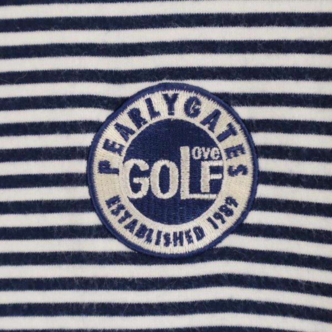 PEARLY GATES - パーリーゲイツ 日本製 長袖 Tシャツ ボーダー ゴルフ