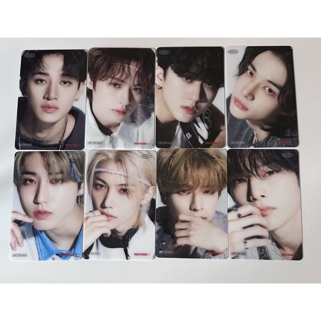 Stray Kids(ストレイキッズ)のStrayKids Socialpath タワレコ特典 クリアトレカ コンプ エンタメ/ホビーのCD(K-POP/アジア)の商品写真