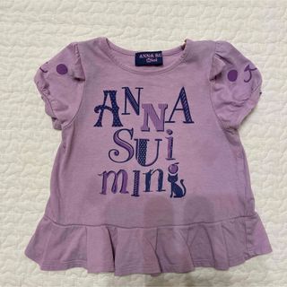 アナスイミニ(ANNA SUI mini)のANNA SUI MINI 半袖Tシャツ　80cm(Ｔシャツ)