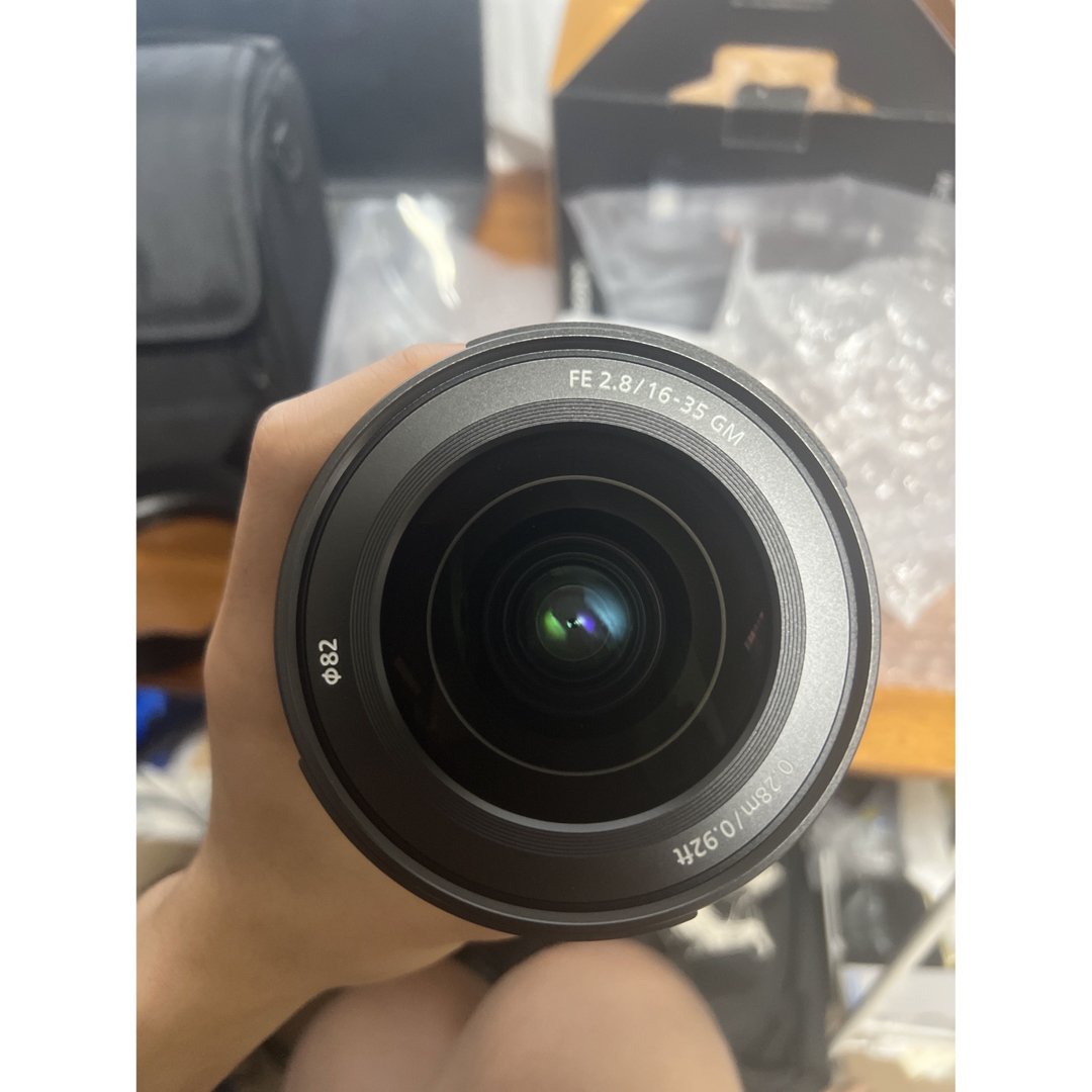 Sony Fe 16-35 f2.8gm SEL1635gm 保証書　備品完全 スマホ/家電/カメラのカメラ(レンズ(ズーム))の商品写真