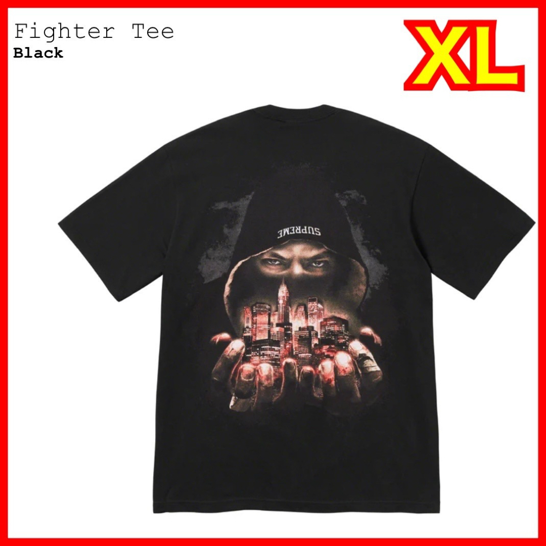 Supreme Fighter Tee "Black"メンズ