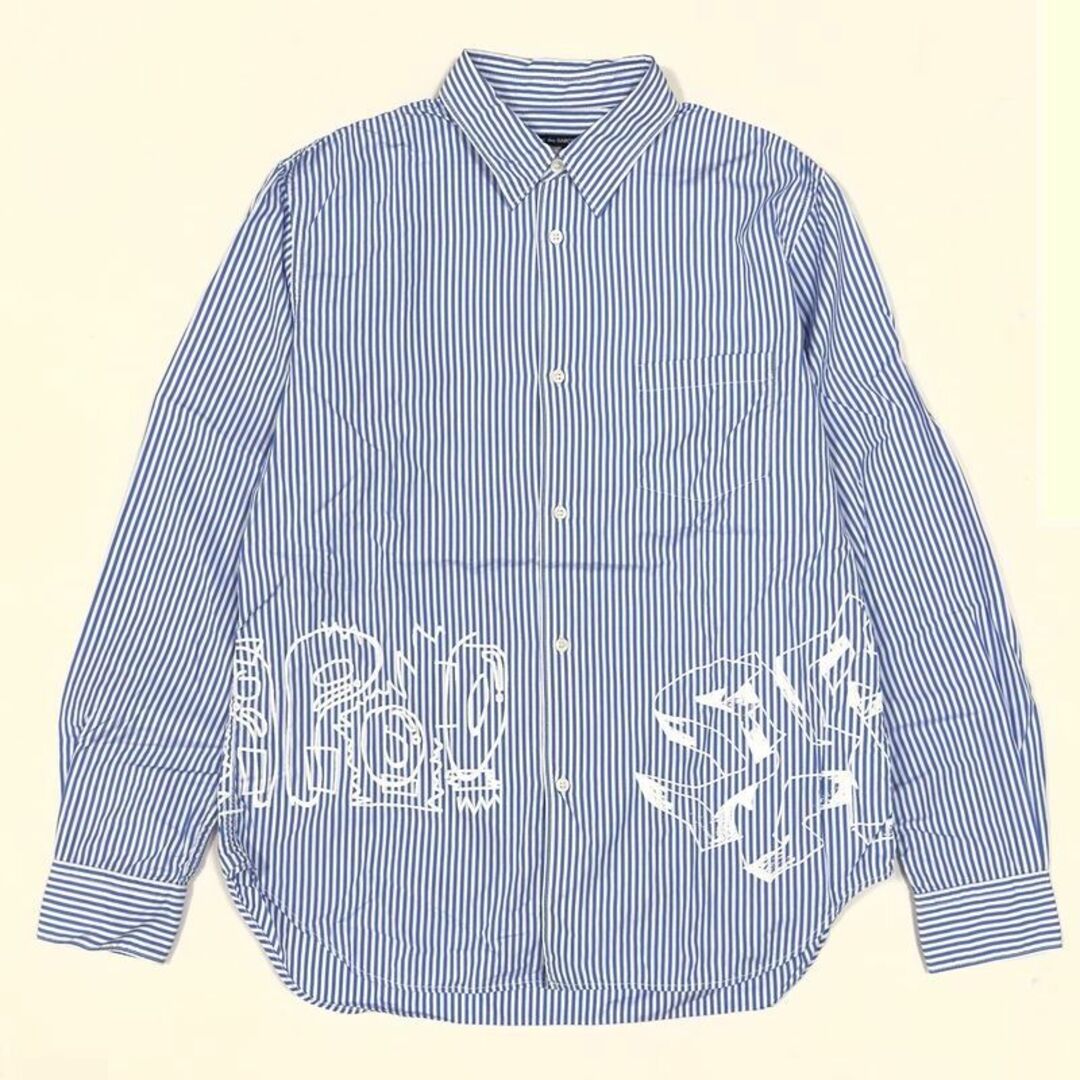 COMME des GARCONS HOMME ストライプパッカリングシャツ - シャツ