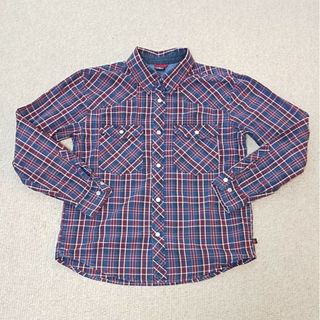 ギャップキッズ(GAP Kids)のGAP KIDS XL 綿 チェック シャツ(ブラウス)